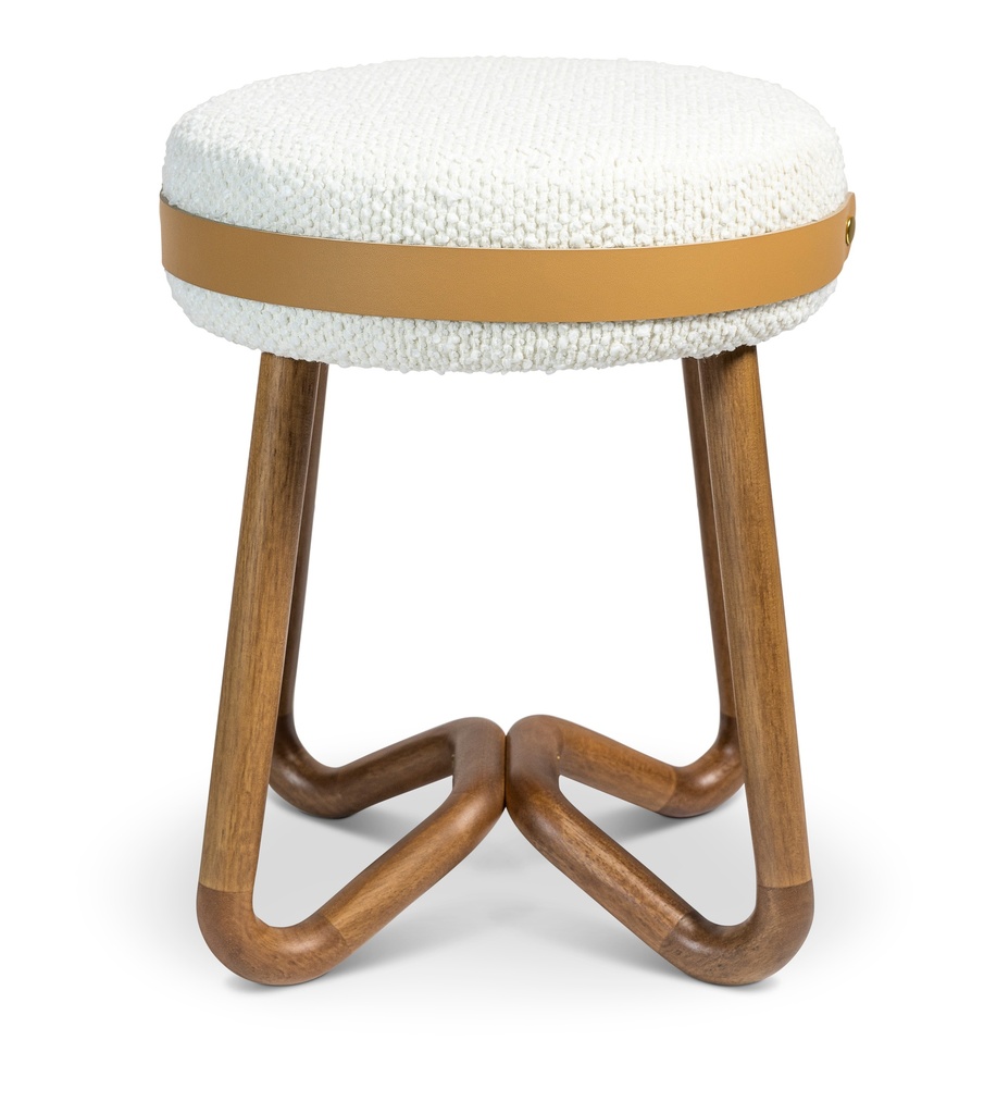 Stool upholstered deals